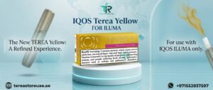 IQOS TEREA Yellow Italy in Dubai