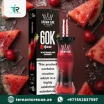 Al Fakher Crown Bar E Hose X 60000 Puffs WATERMELON CHERRY in Abu Dhabi, Dubai, Sharjah, Al Ain, Ajman, Ras Al Khaimah Fujairah, UAE