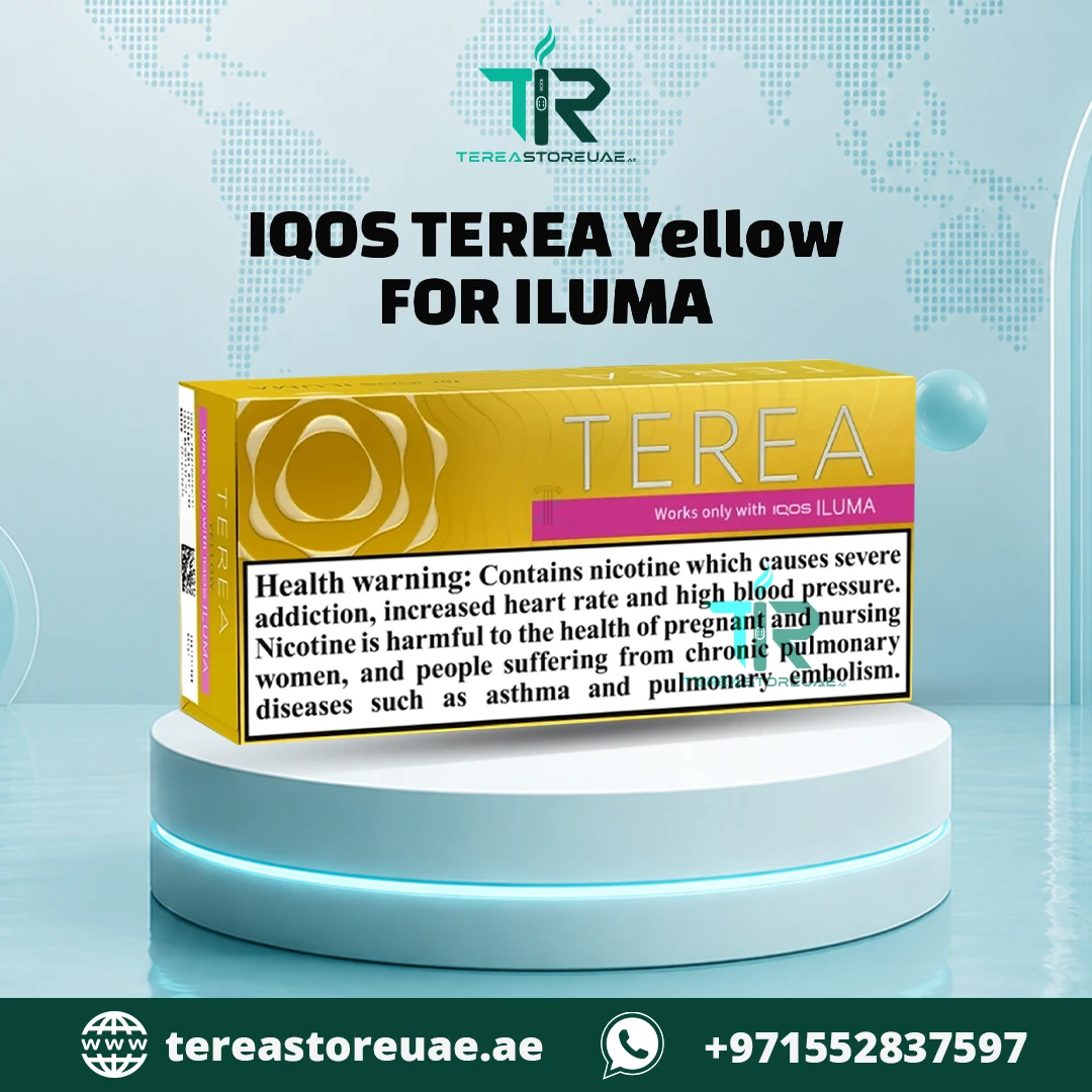 IQOS TEREA Yellow Italy in Dubai IQOS TEREA Yellow Italy in Dubai