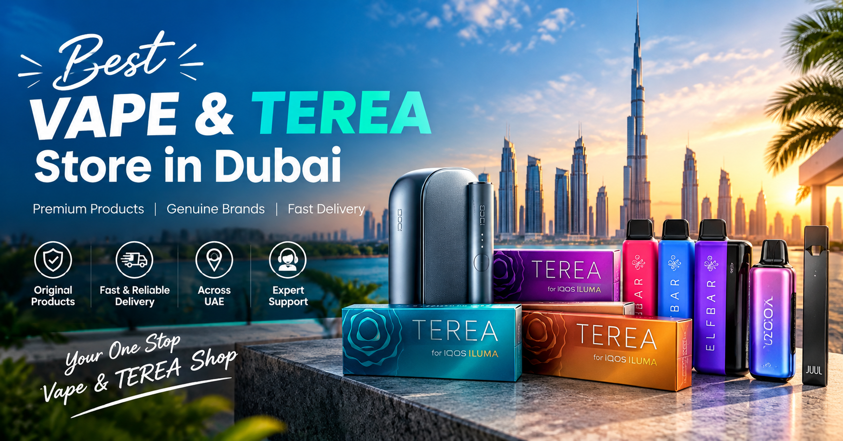 best vape & TEREA store in Dubai