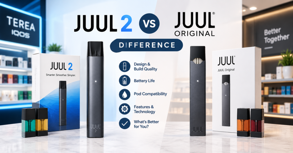 JUUL 2 vs JUUL original difference