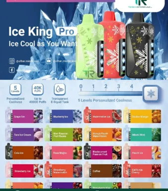 ELFBAR Ice King Pro 40000 Puffs Disposable vape in UAE