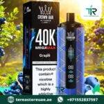 Buy Al Fakher Crown Bar Mega Max 40000 Puffs Disposable Vape Dubai, UAE | Lowest price - Image 13