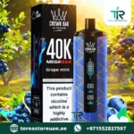 Buy Al Fakher Crown Bar Mega Max 40000 Puffs Disposable Vape Dubai, UAE | Lowest price - Image 14