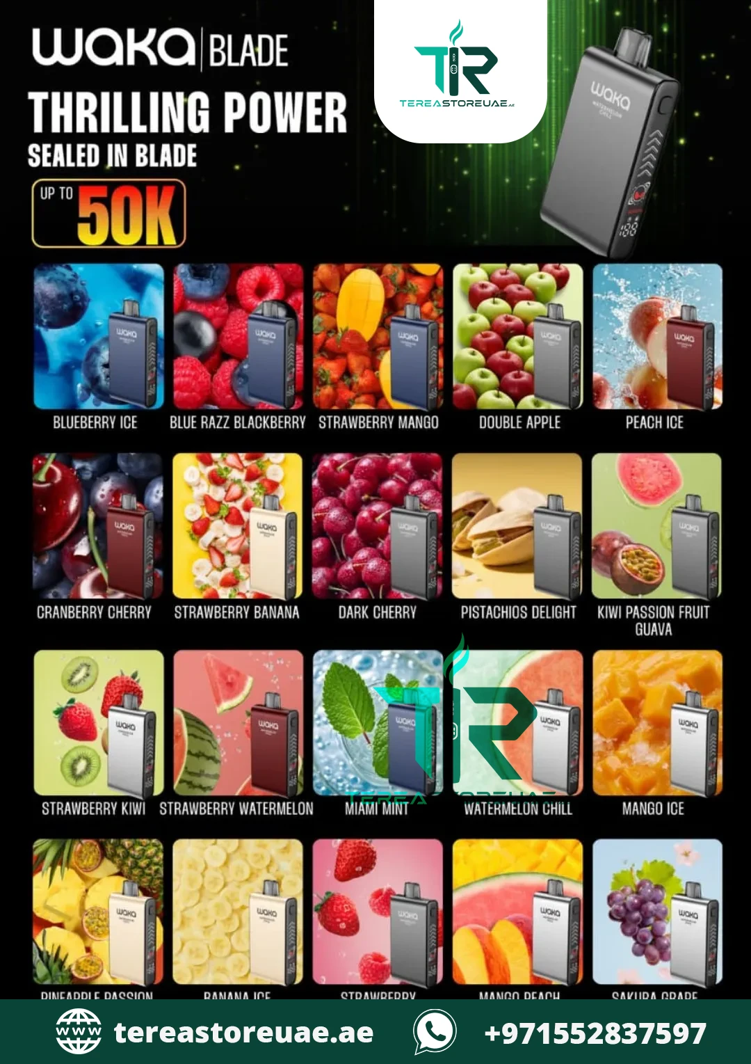 Waka Blade 50000 Puffs Disposable Vape In Dubai Waka Blade 50000 Puffs Disposable Vape In Dubai