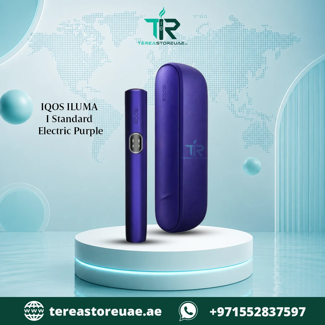 iqos iluma i standard electric purple IQOS ILUMA i Standard Electric Purple in the UAE - Image 1