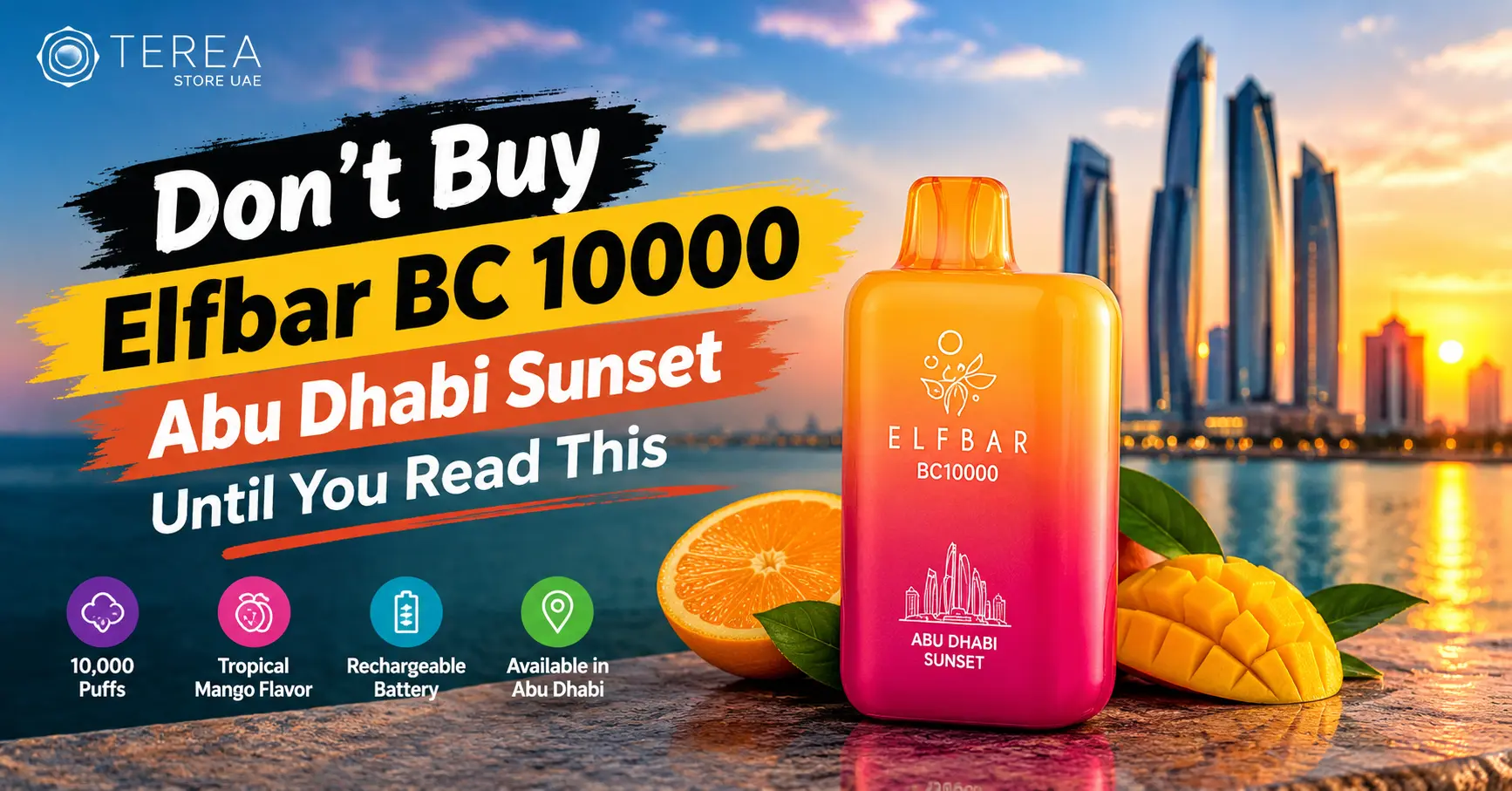 Don’t Buy Elfbar BC 10000 Abu Dhabi Sunset Until You Read This