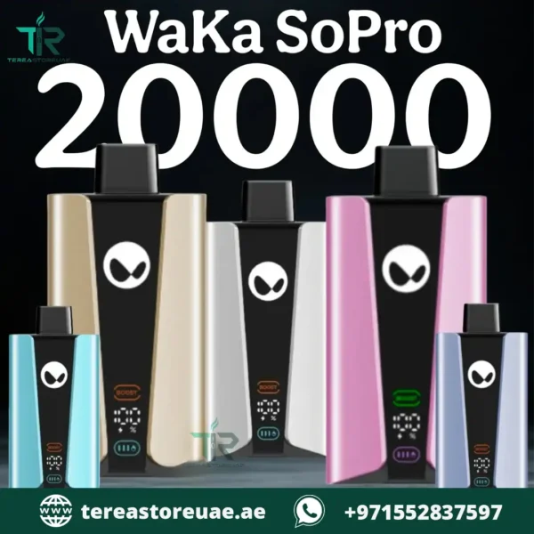 Waka SoPro 20000 Puffs Disposable Vape in Dubai UAE