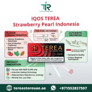 IQOS TEREA Strawberry Pearl Indonesia in Dubai UAE