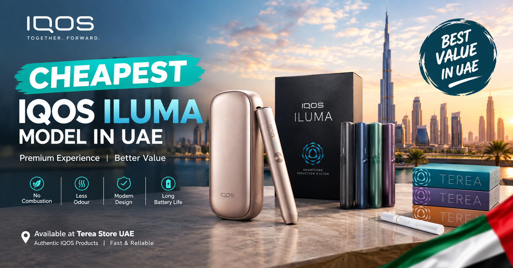 cheapest IQOS ILUMA model in UAE