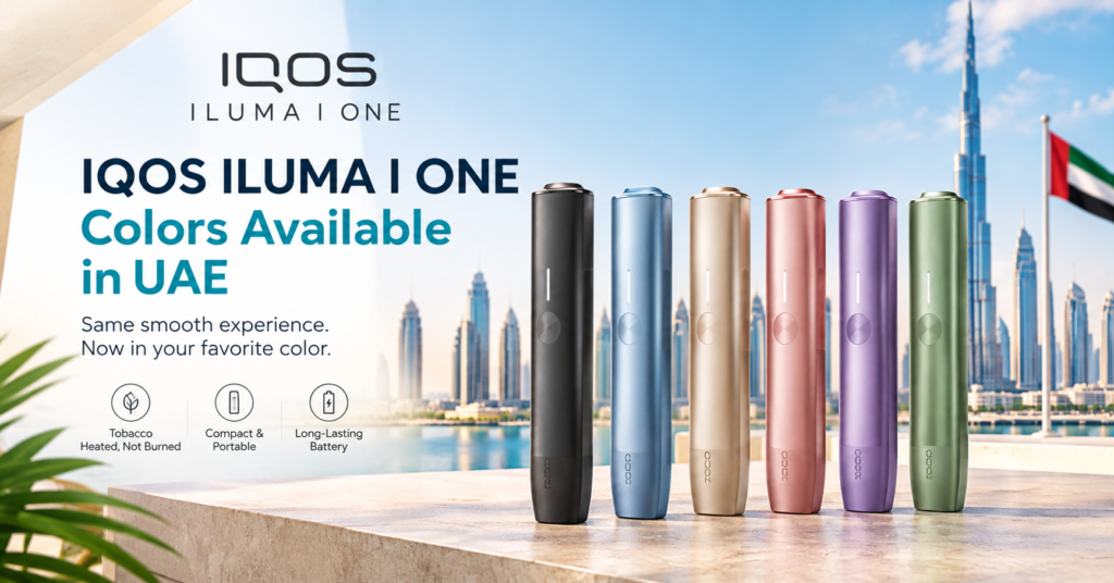 IQOS ILUMA I ONE colors available in UAE