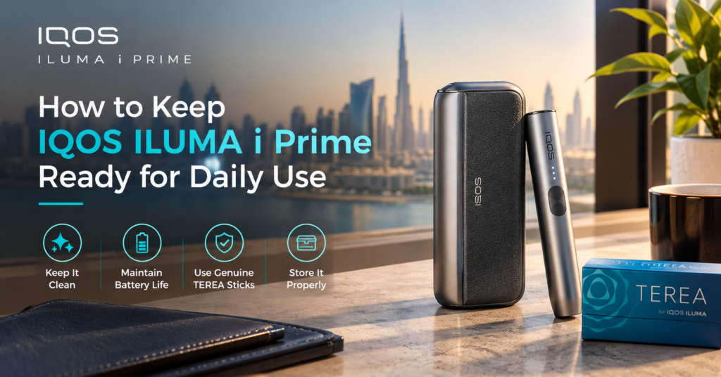 How to Keep IQOS ILUMA i Prime Ready for Daily Use
