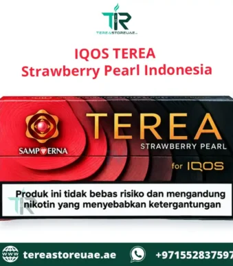 IQOS TEREA Strawberry Pearl Indonesia in Dubai UAE