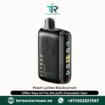 Elf Bar Raya D3 Pro 30K Puffs PEACH LYCHEE BLACKCURRANT in Dubai UAE