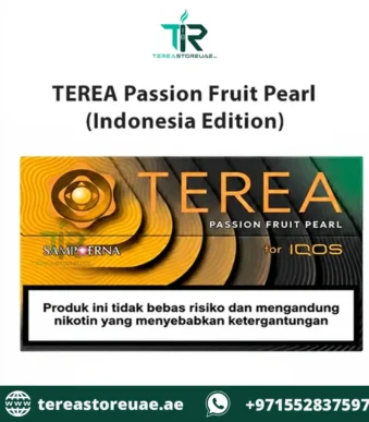 IQOS TEREA Passion Fruit Pearl Indonesia Edition in Dubai UAE