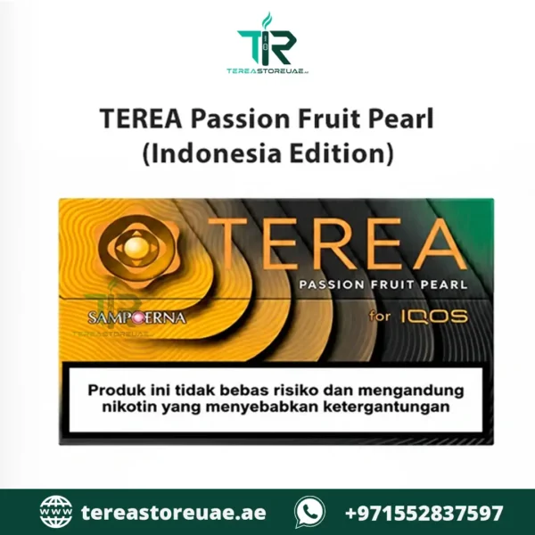 IQOS TEREA Passion Fruit Pearl Indonesia Edition in Dubai UAE