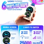 Waka PA25000 Puffs Disposable Vape 5% Nicotine - Ultimate Vaping in Dubai